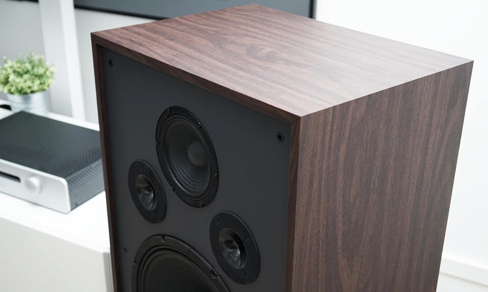 Eltax Vintage PWR 1959 gulvhøjttalere, valnød