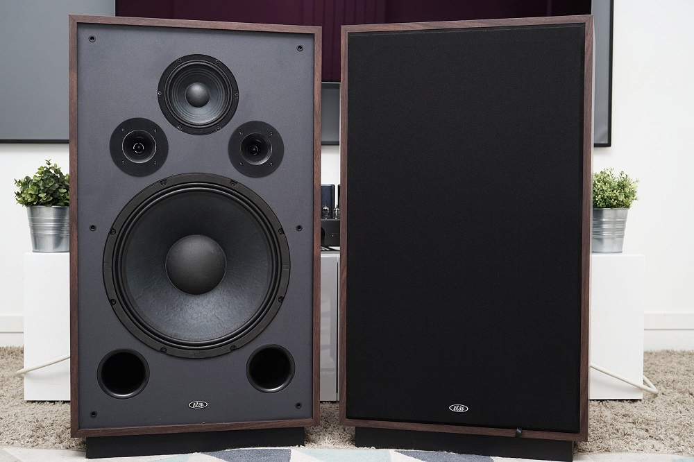 Eltax Vintage PWR 1959 gulvhøjttalere, valnød