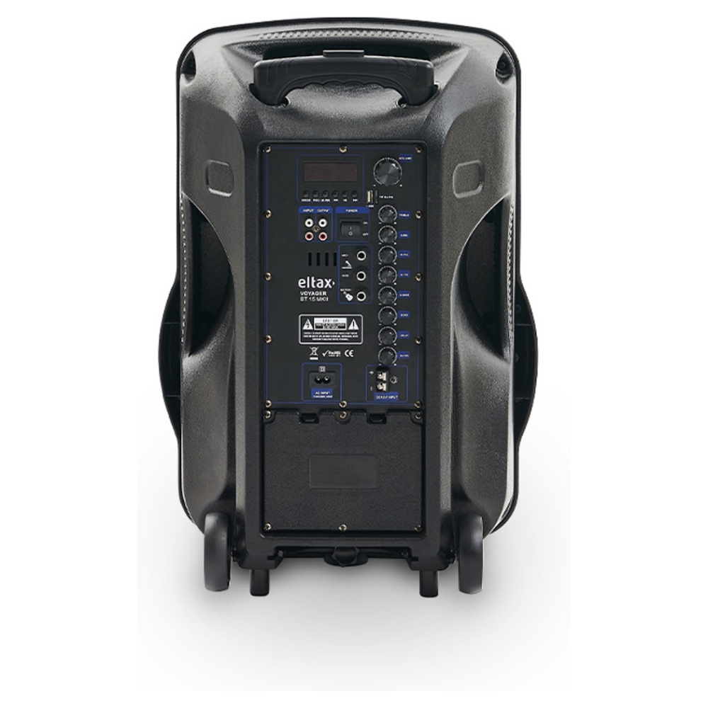 Eltax Voyager BT 15 MKII, transportabel festhøjttaler med Bluetooth