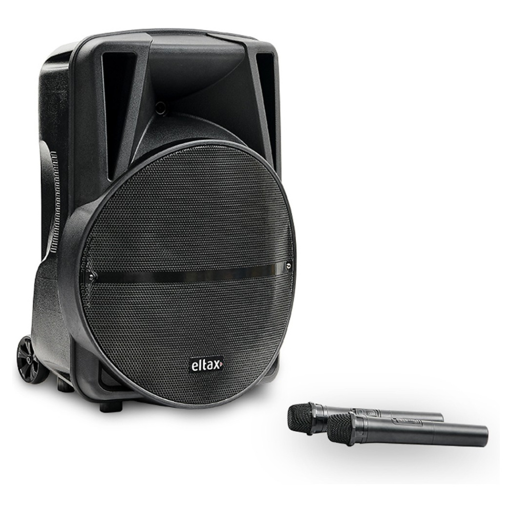 Eltax Voyager BT 15 MKII, transportabel festhøjttaler med Bluetooth