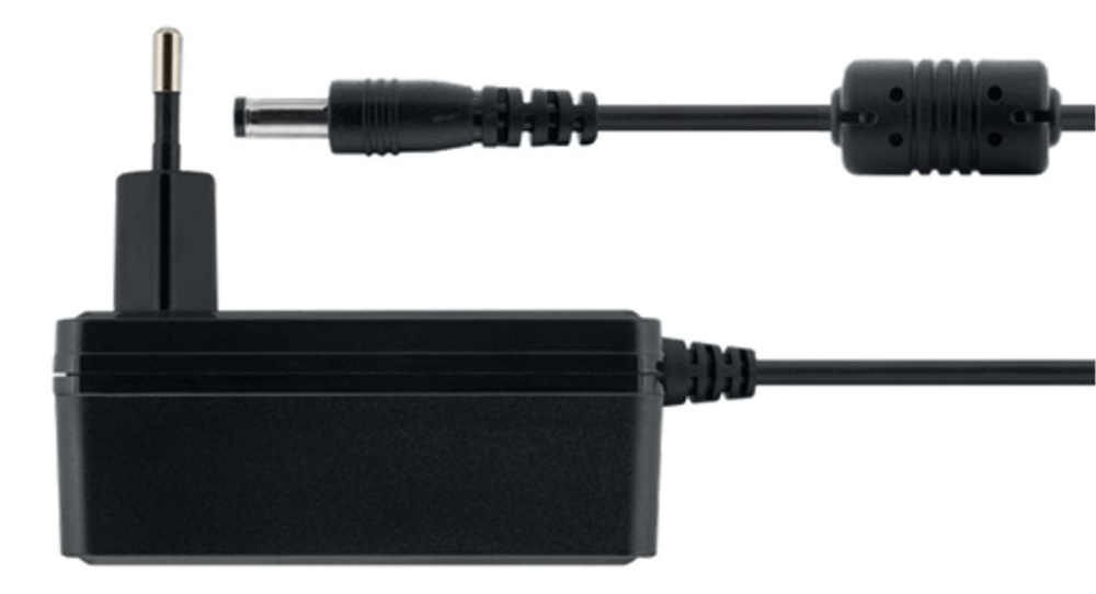 Deltaco PS12-30B strømadapter 12 V DC/3 A, sort