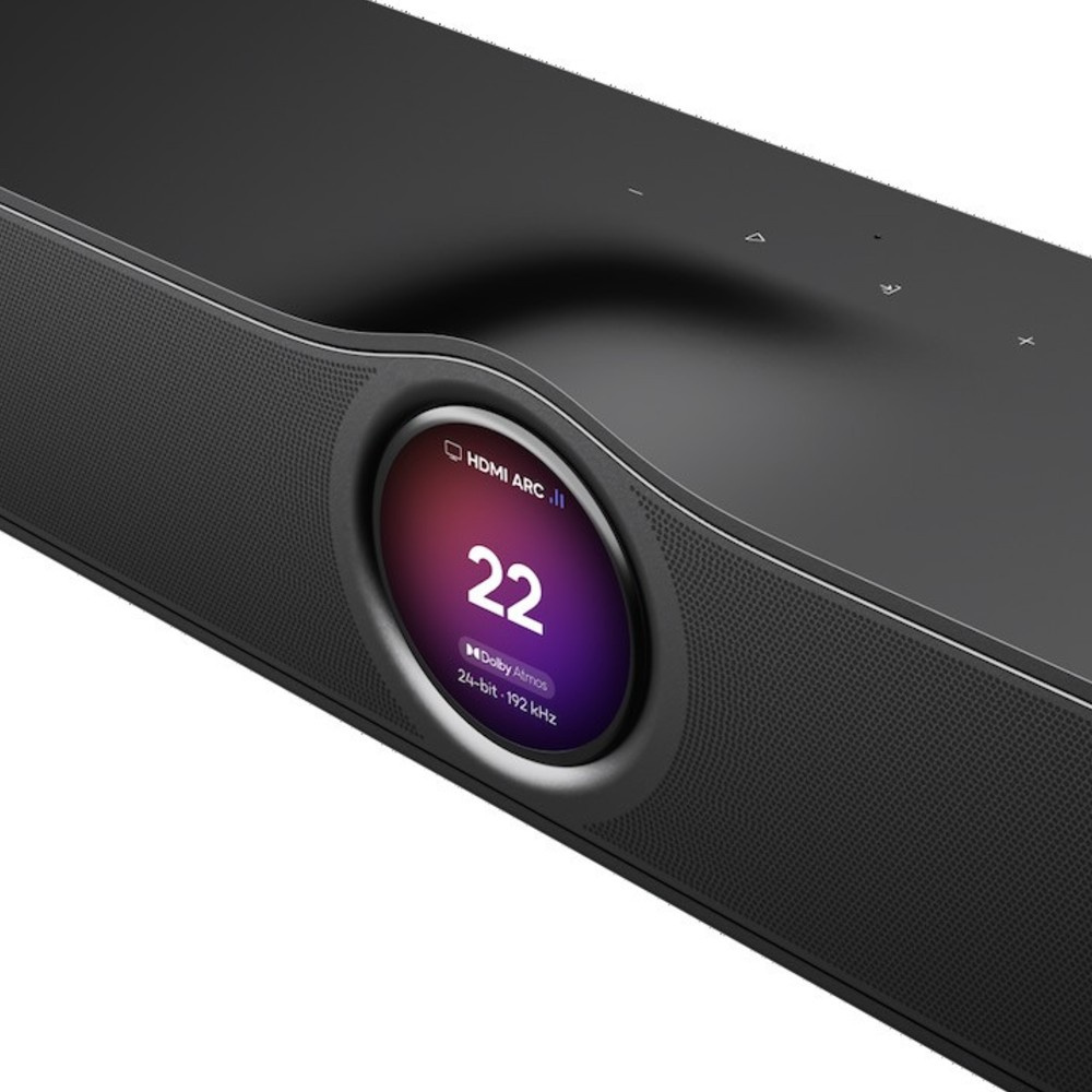 WiiM Bar smart soundbar med skærm, mat sort