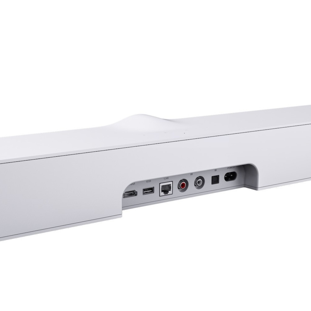 WiiM Bar smart soundbar med skærm, mat hvid