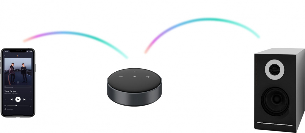 WiiM Mini, trådløs netværks-streamer med Spotify Connect & AirPlay 2