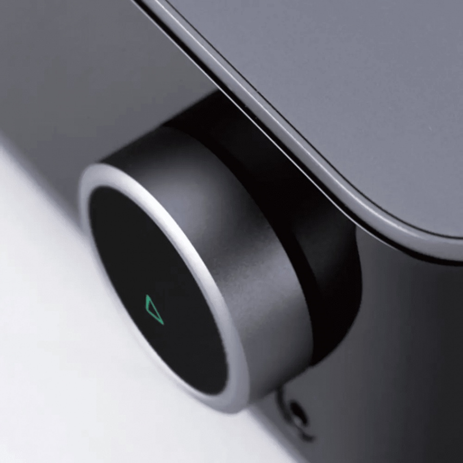 WiiM Ultra netværksspiller med HDMI ARC, touchskærm & Chromecast, mørkegrå