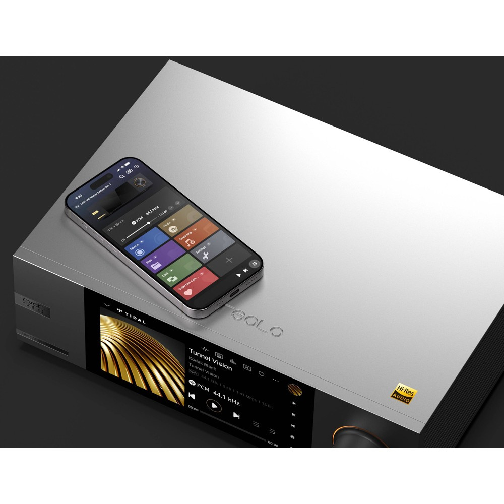 Eversolo DMP-A6 Master Edition Gen 2 netværksafspiller, sølv