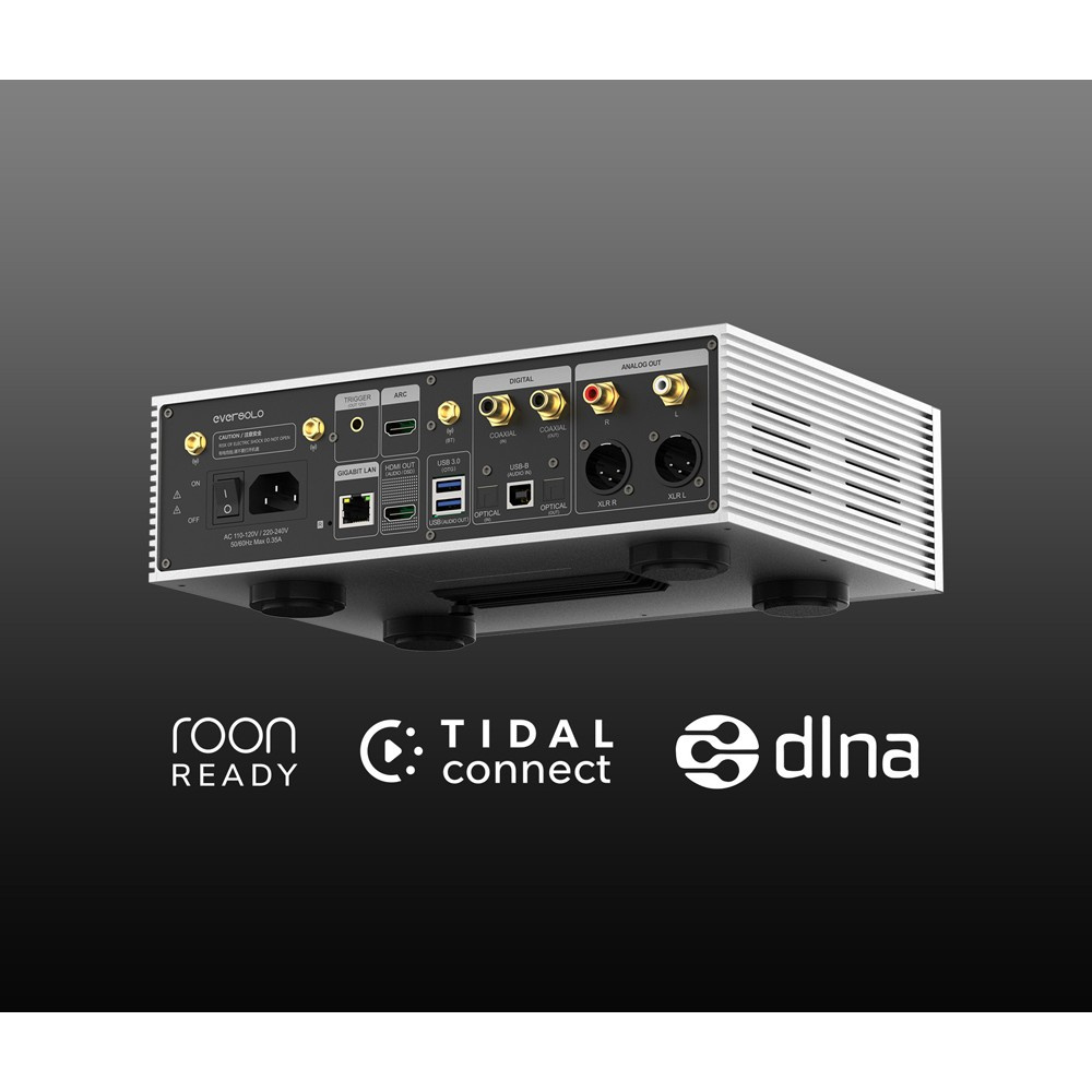 Eversolo DMP-A6 Master Edition Gen 2 netværksafspiller, sølv