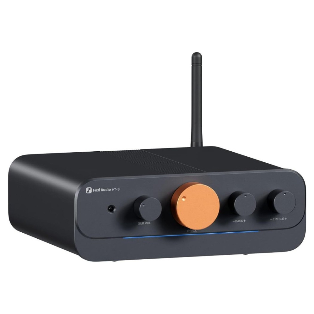 Fosi Audio HT4S, 5-kanals effektforstærker (4.1 / 5.0)