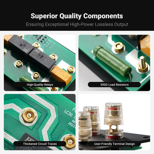 Fosi Audio LC30 forstærkerkontakt & højttalerkontakt