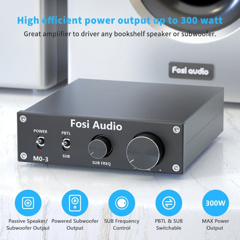 Fosi Audio M03, monoforstærker
