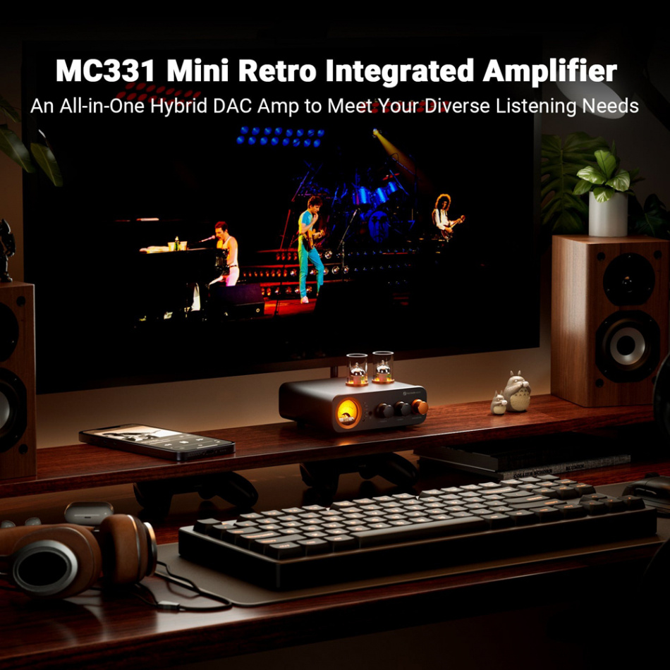 Fosi Audio MC331 rørforstærker