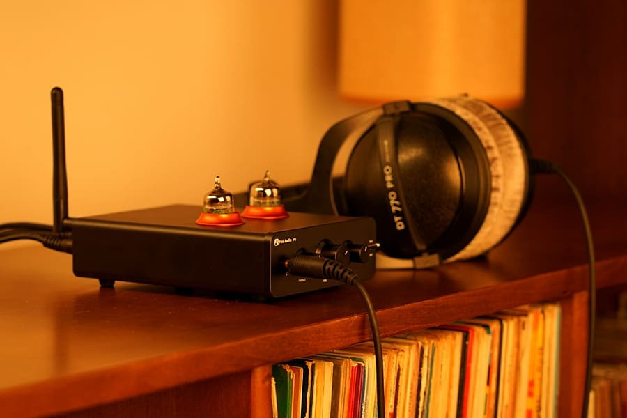 Fosi Audio P3 rørforforstærker med Bluetooth & hovedtelefonforstærker