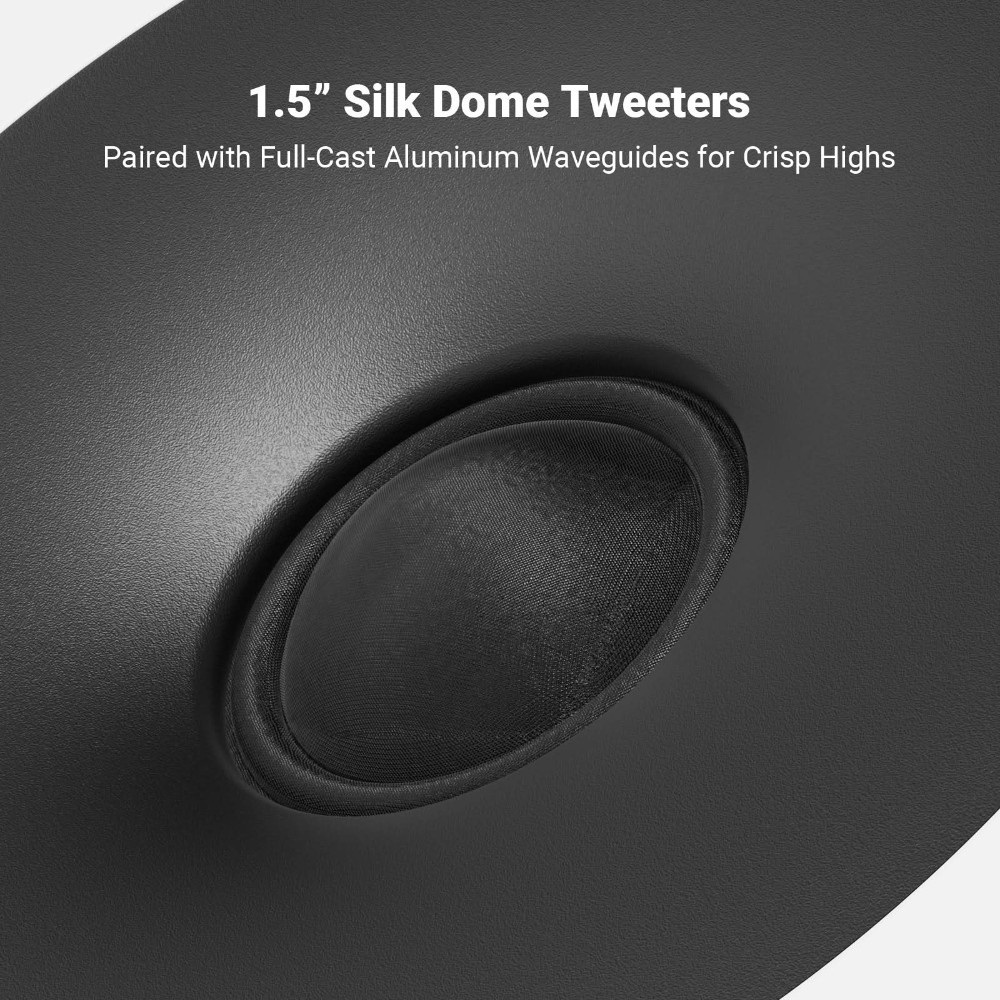 Fosi Audio SP601 standhøjttalere, hvidt par