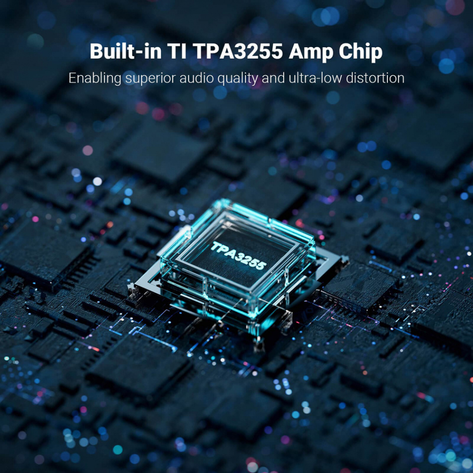 Fosi Audio V3 kompakt forstærker, 32V strømforsyning