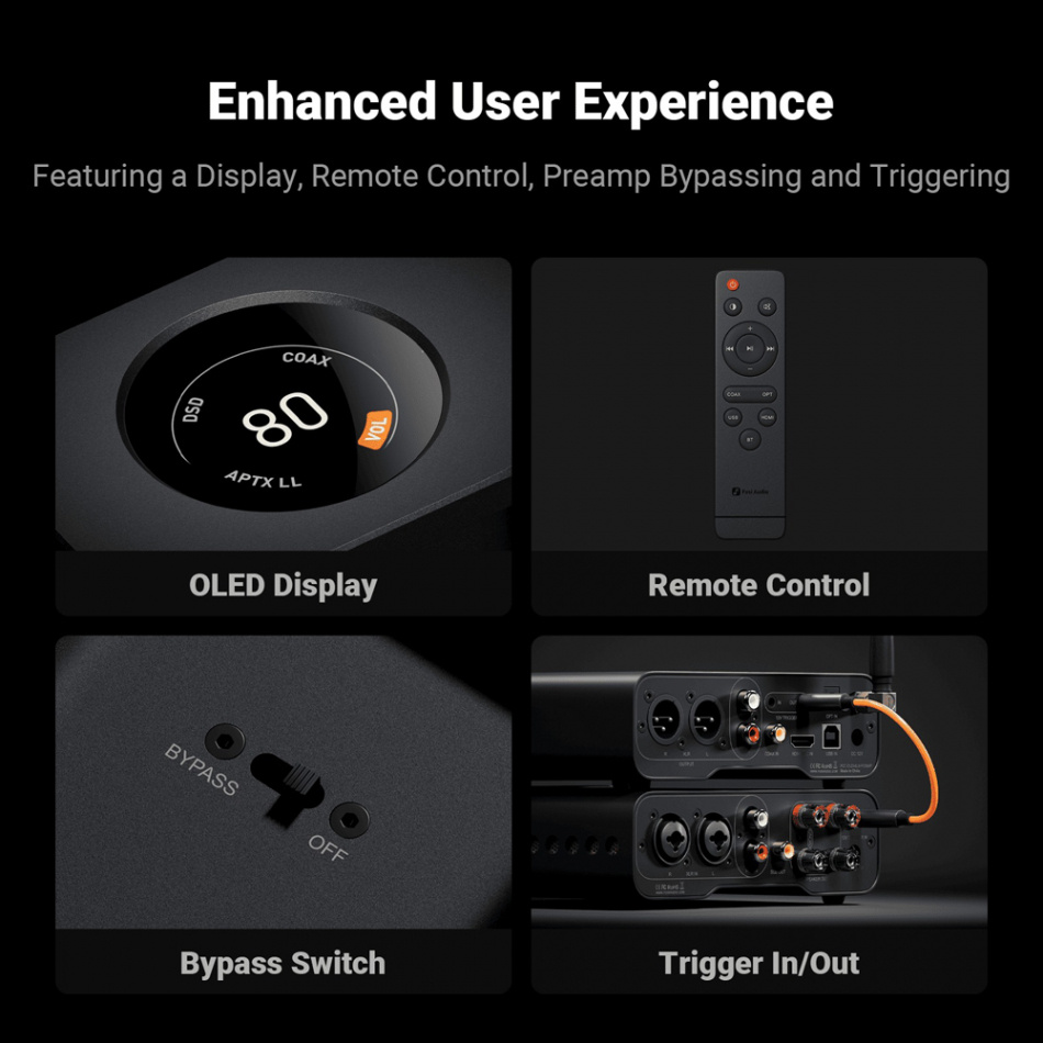 Fosi Audio ZD3 DAC med Bluetooth & HDMI ARC