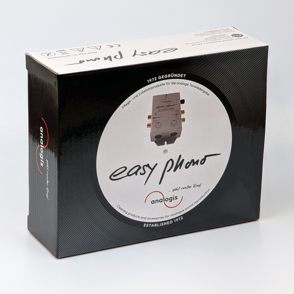 Analogis Easy Phono RIAA-trin med DIN og RCA