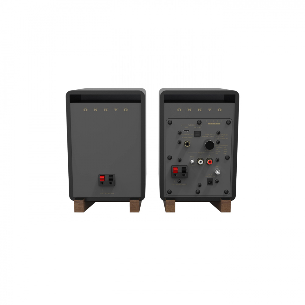 Onkyo GX-10DB aktive standerhøjttalere, sort