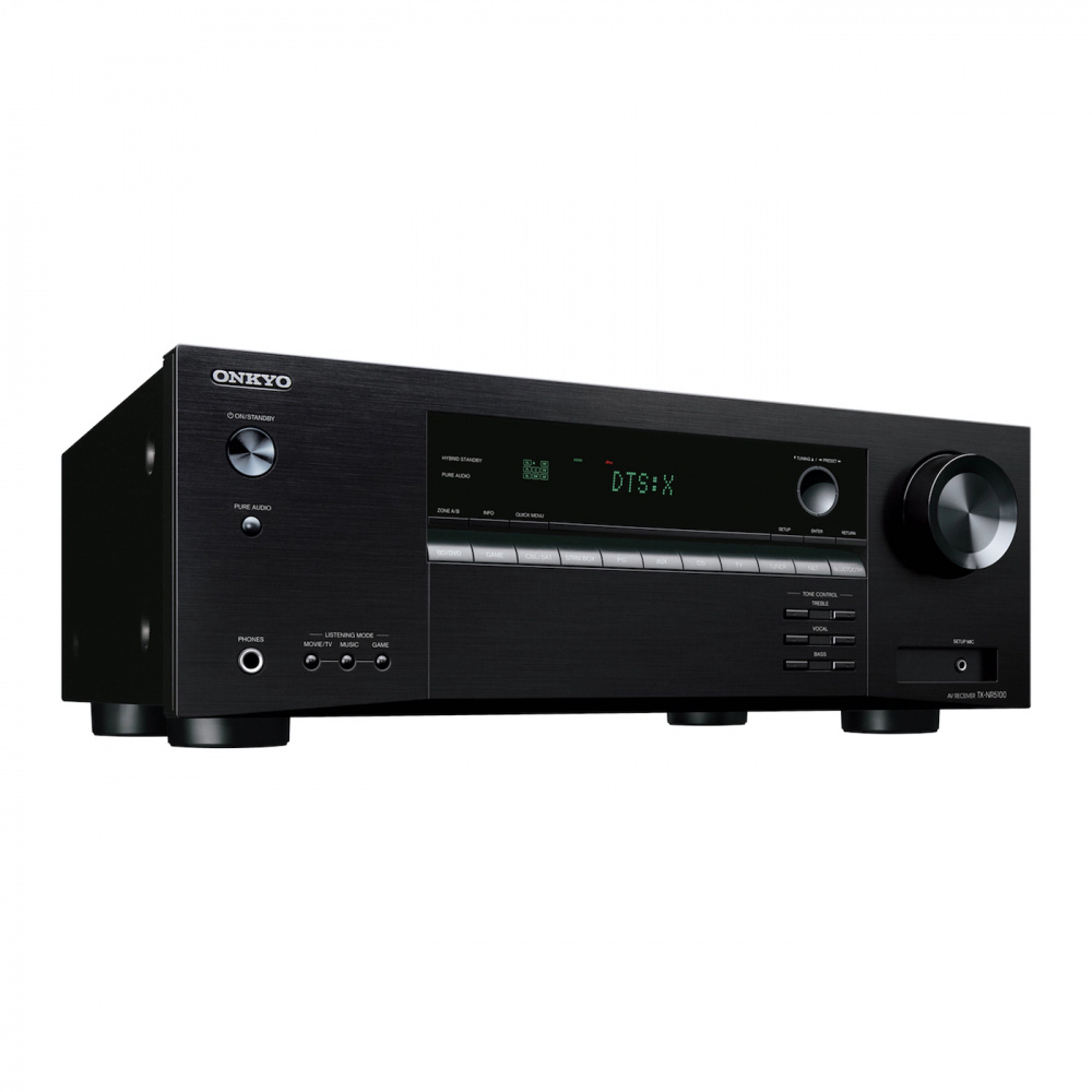Onkyo TX-NR5100 hemmabioförstärkare, svart