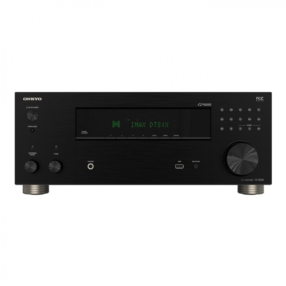 Onkyo TX-RZ30, 9.2-kanals hjemmebiografreceiver, sort
