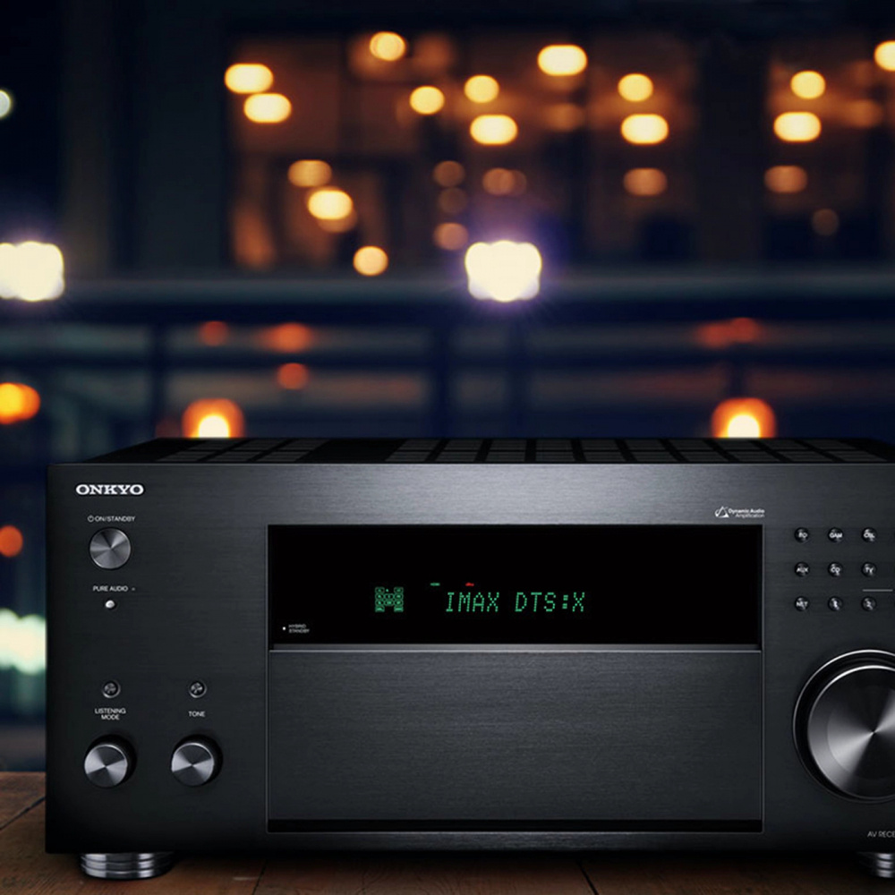 Onkyo TX-RZ50 9.2-kanalig hemmabioförstärkare, svart