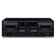 Teac W-1200 dobbelt kassettebåndoptager med digitalisering, sort Teac W-1200 dobbelt kassettebåndoptager med digitalisering, sort