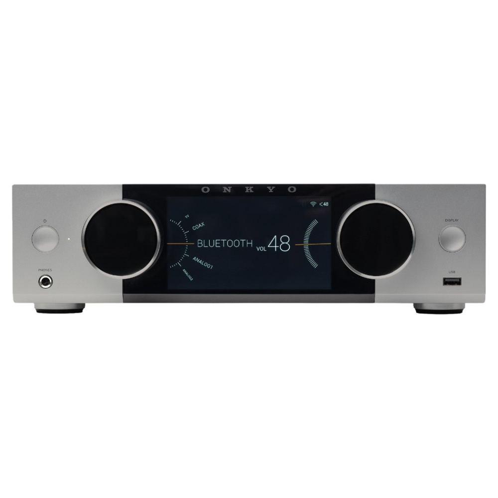 Onkyo Muse Y-40 streamingforstærker, sølv