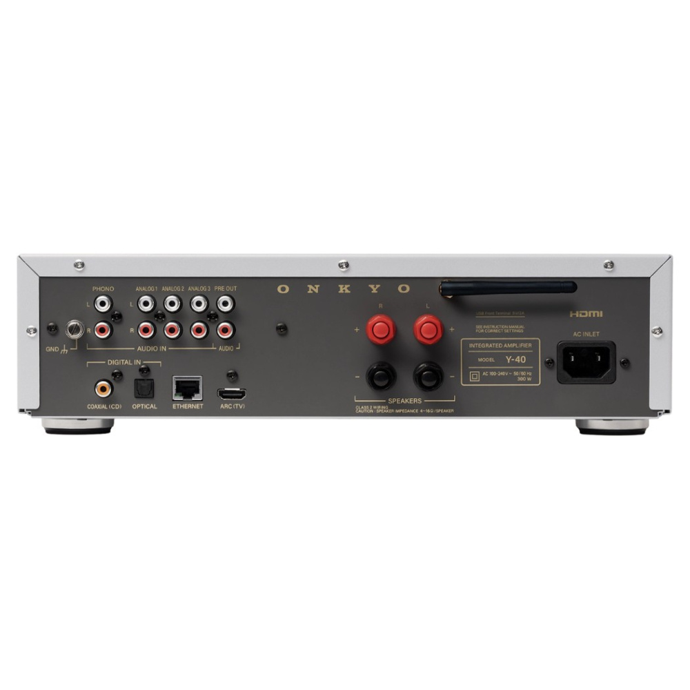 Onkyo Muse Y-40 streamingforstærker, sølv
