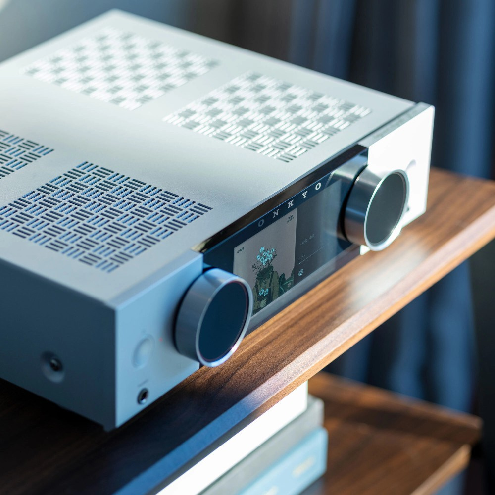 Onkyo Muse Y-50 streaming-forstærker, sølv