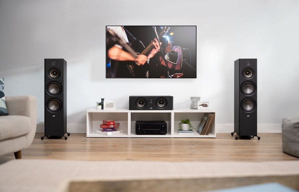 Polk Audio Reserve R400 centerhögtalare, svart