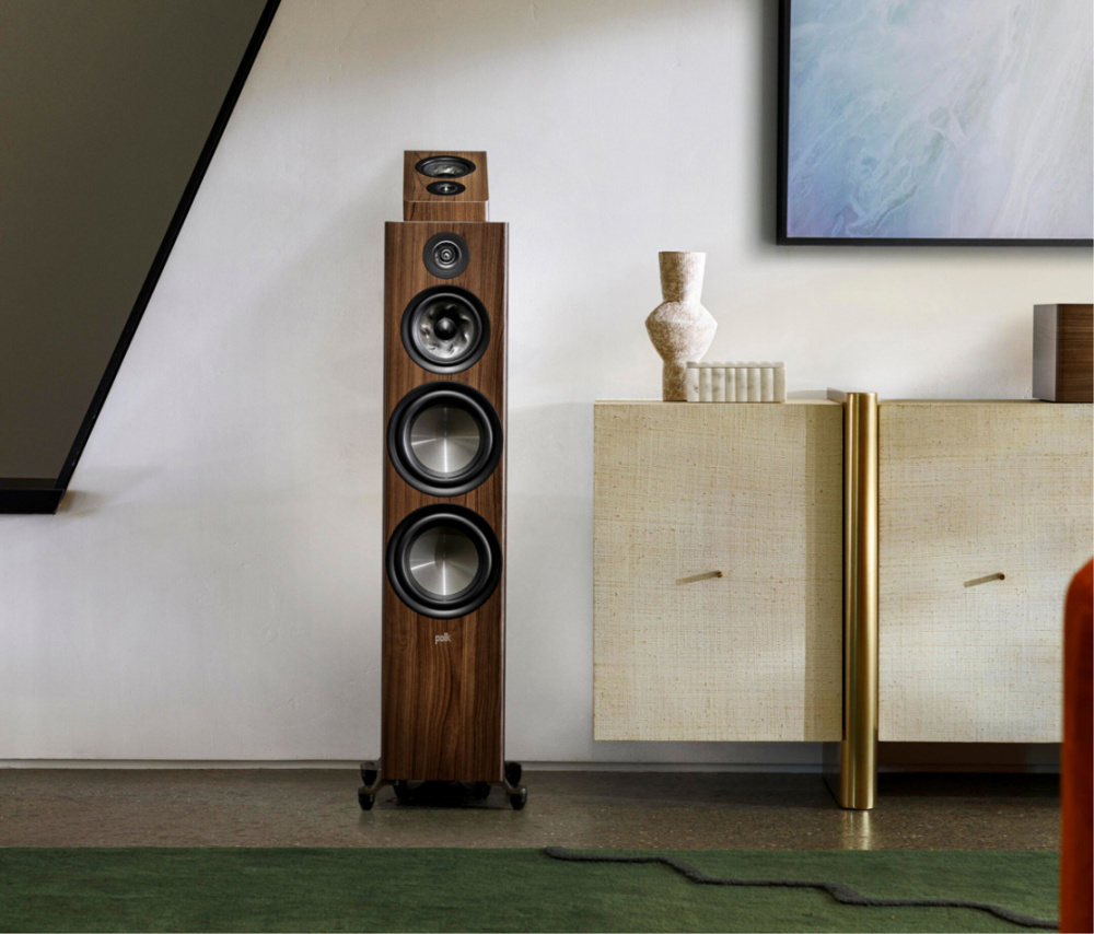 Polk Audio Reserve R700 gulvhøjttalere, valnød par