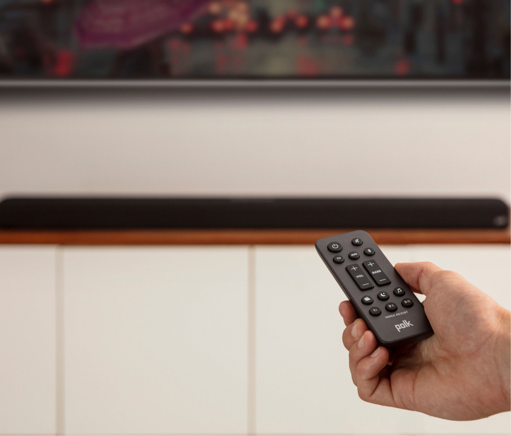 Polk Audio Signa S4, soundbar med Dolby Atmos og trådløs subwoofer