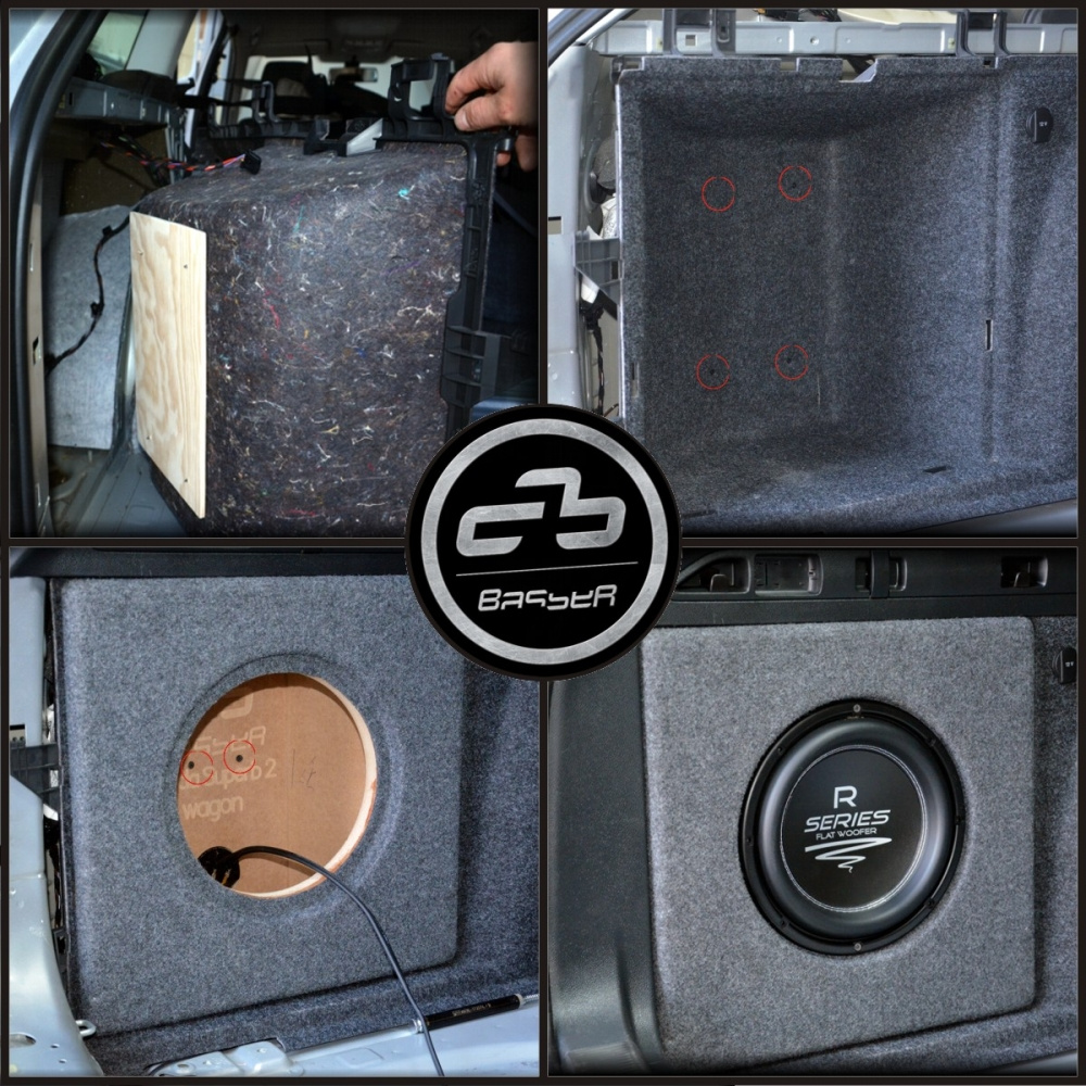 Tom baslåda Skoda Superb II Kombi 2008-2015