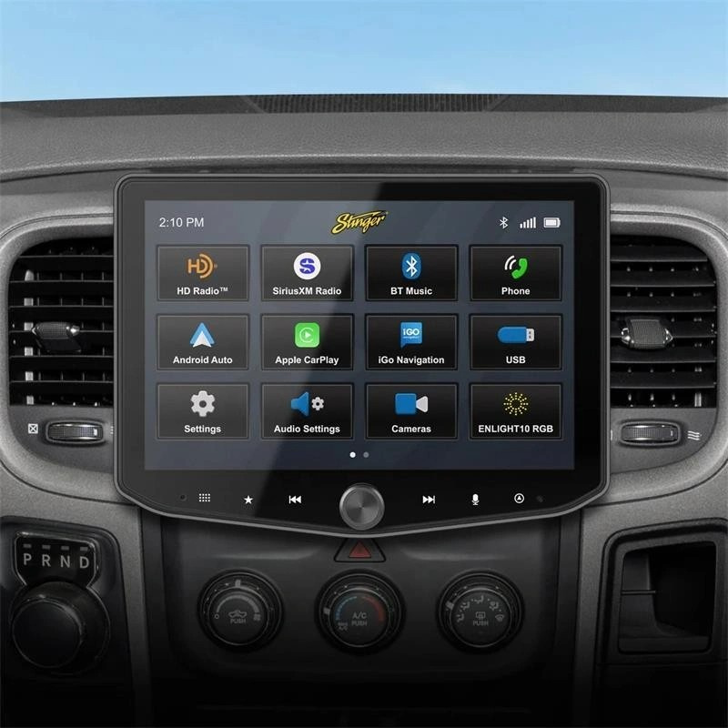Stinger HORIZON10 iX210E-DG2, 10-tommer bilstereo til Dodge RAM 2013-2018