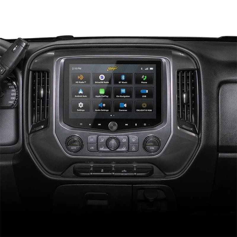 Stinger HORIZON10 iX210E-GM1, 10-tommers bilstereo til Chevrolet Silverado/GMC Sierra 2014-2019