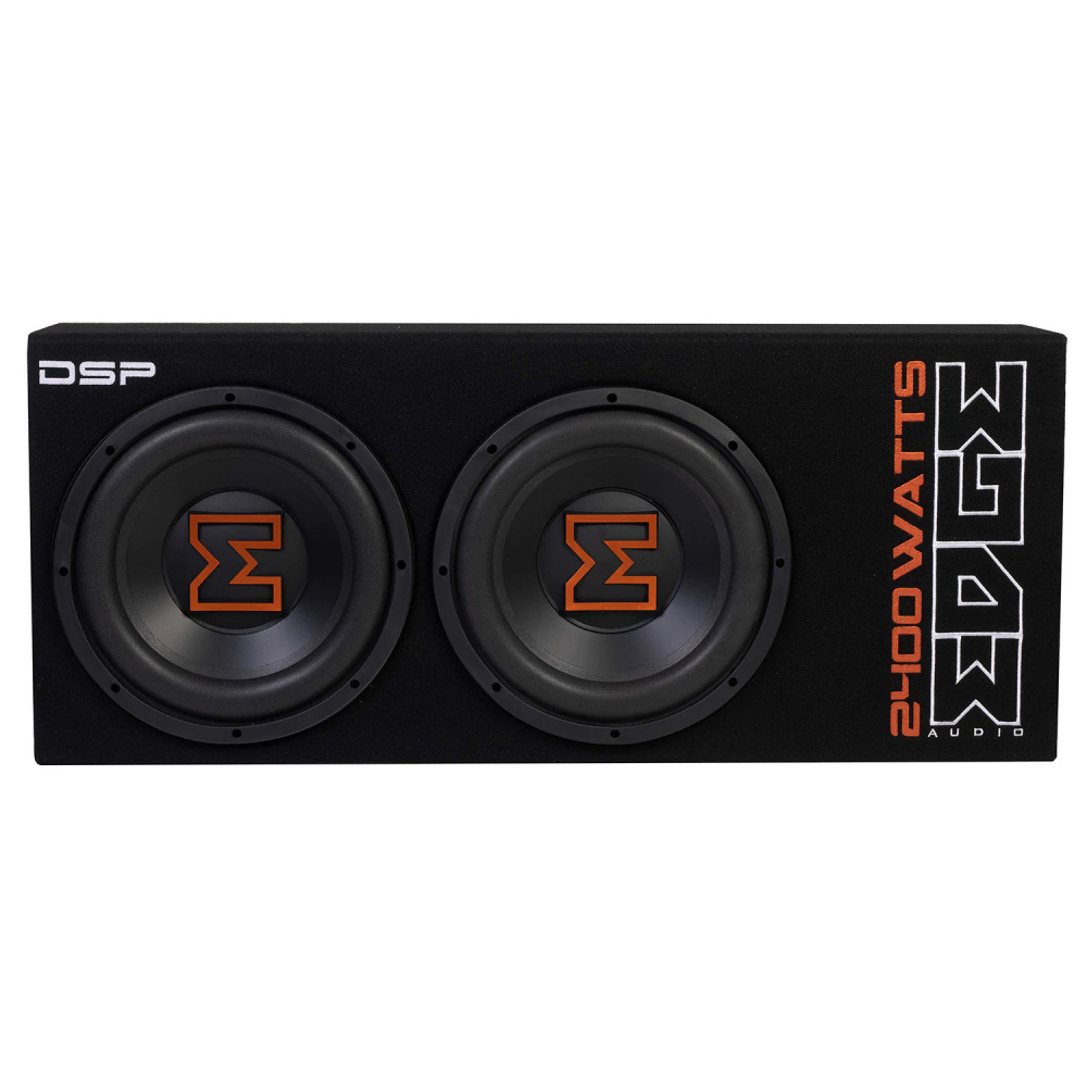 EDGE EDBX12TADSP-E3, aktiv portet 2x12 tommer basboks 800W RMS