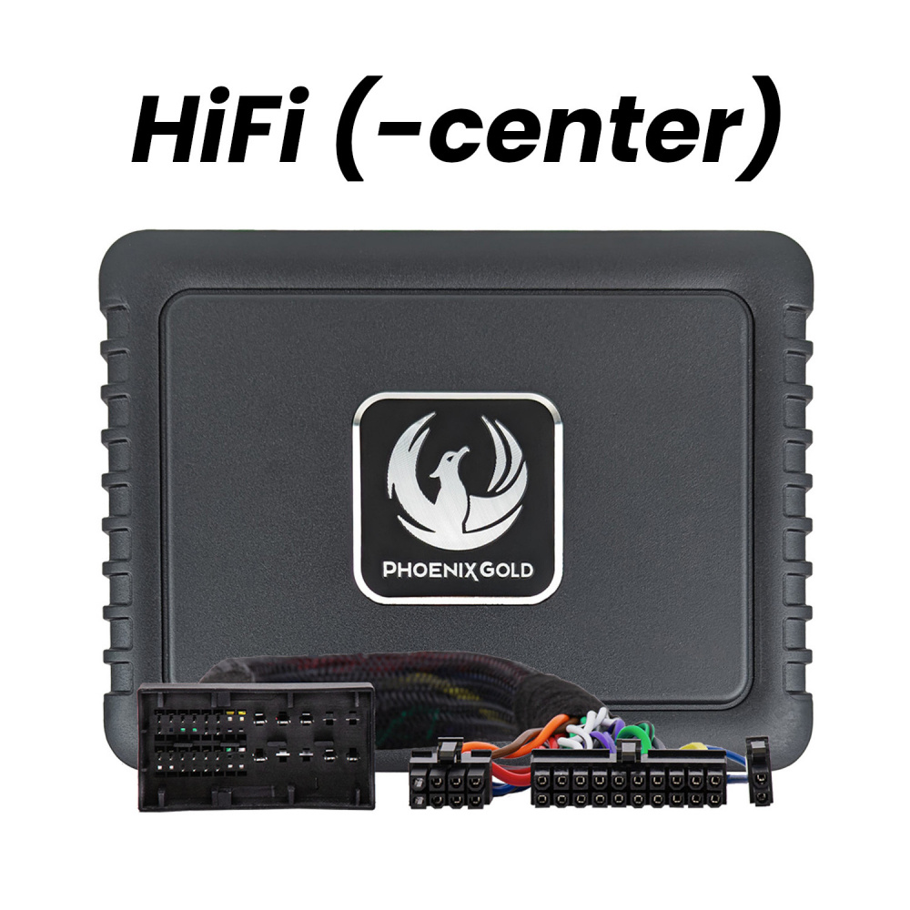 Phoenix Gold ZDAP-BMW4, DSP-forstærker til BMW -2019 (HiFi uden center)
