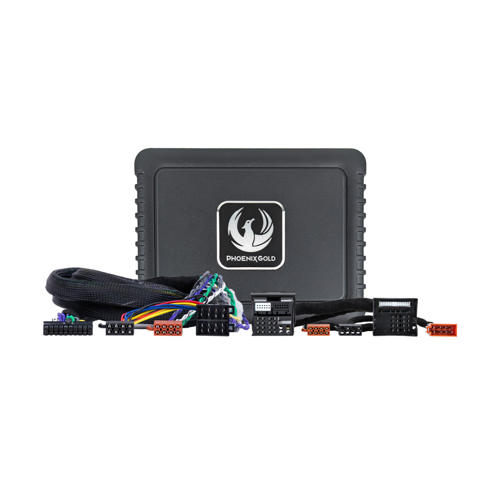 Phoenix Gold ZDAP-QL1, DSP-forstærker til VW/Seat/Skoda/Mercedes m.fl. 1998-2020