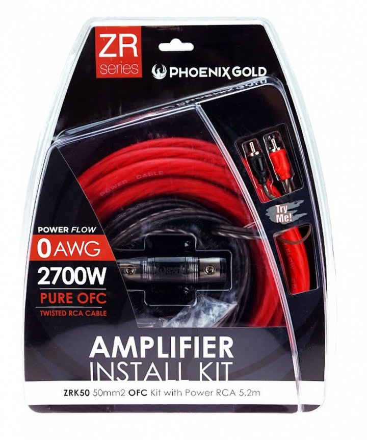 Phoenix Gold ZRK50, 50mm2 100% kobber kabelsæt