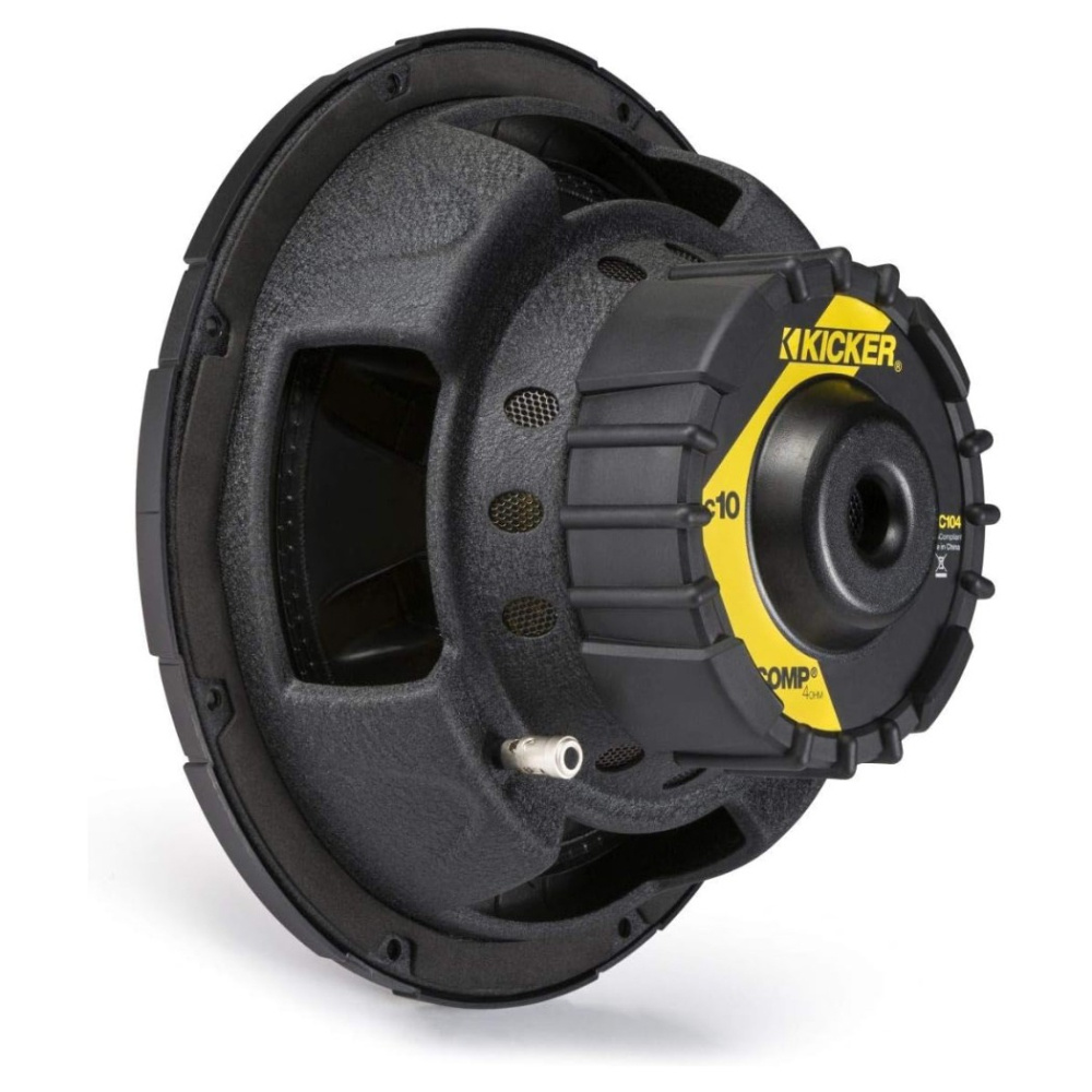 Kicker Comp C104, 10-tommers basenhed, 4 ohm