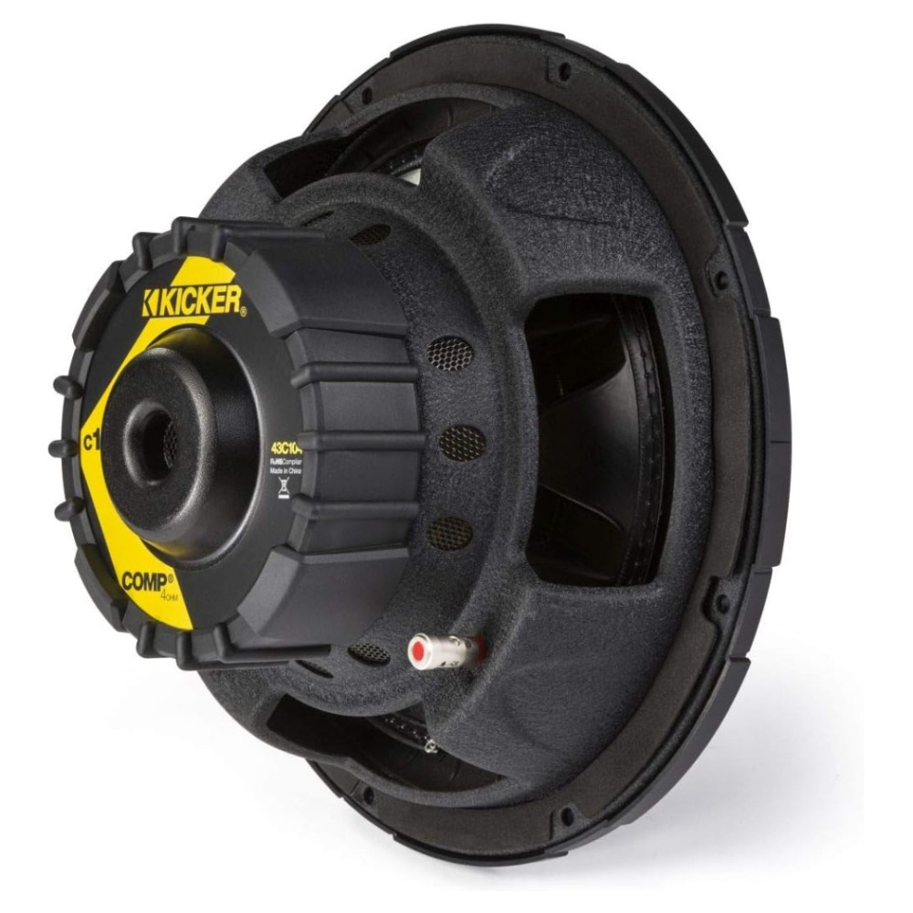 Kicker Comp C104, 10-tommers basenhed, 4 ohm