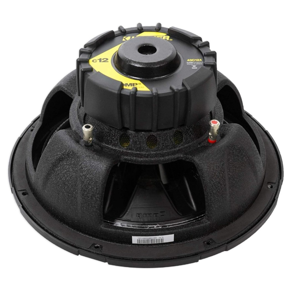Kicker Comp C124, 12-tommers basenhed, 4 ohm