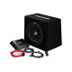 Kicker KickPack KKP212, baspakke med portet 12-tommers baskasse, sluttrin og kabler Kicker KickPack KKP212, baspakke med portet 12-tommers baskasse, sluttrin og kabler