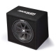 Kicker KickPack KKP212, baspakke med portet 12-tommers subwooferkasse, forstærker og kabler Kicker KickPack KKP212, baspakke med portet 12-tommers subwooferkasse, forstærker og kabler