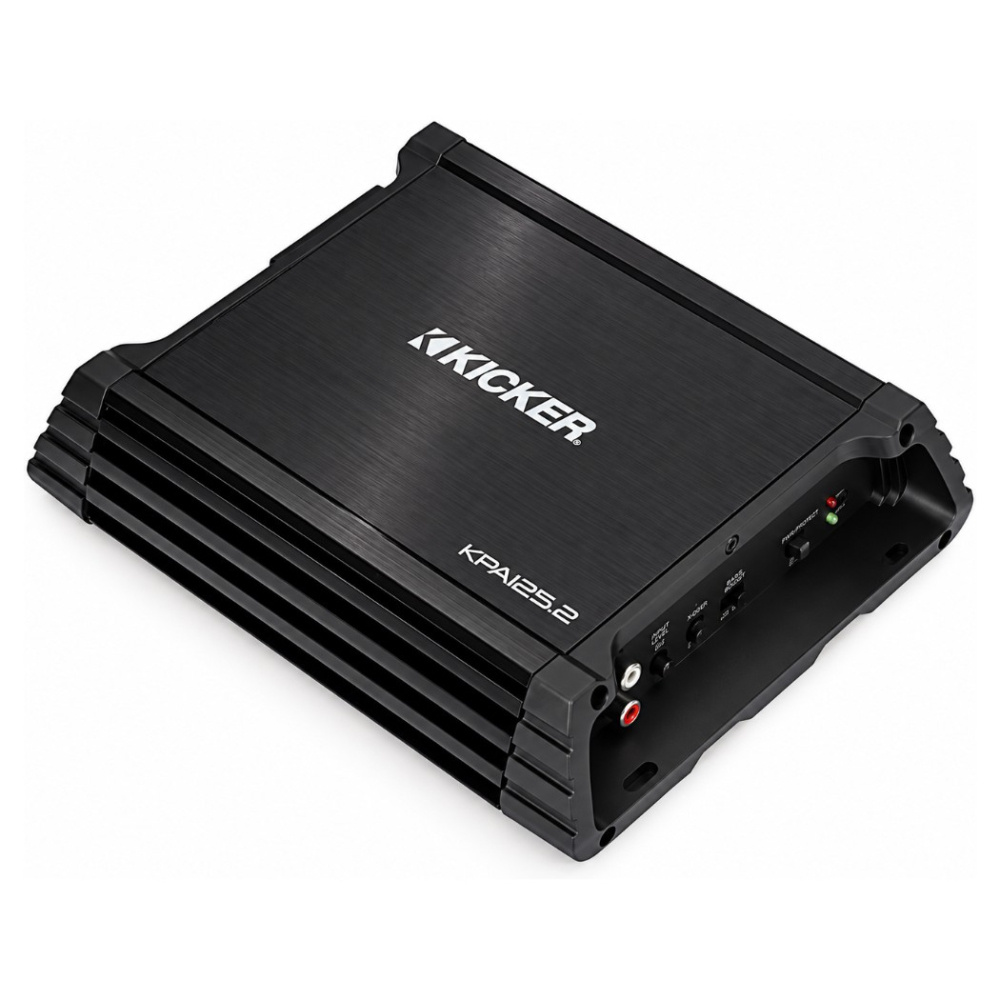 Kicker KickPack KKP212, baspakke med portet 12-tommers subwooferkasse, forstærker og kabler