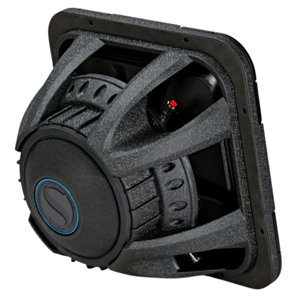 Kicker Solo-Baric L7S122, firkantet 12-tommers basenhed, 2x2 ohm