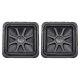 Kicker Solo-Baric L7S124, firkantet 12-tommers basenhed, 2x4 ohm Kicker Solo-Baric L7S124, firkantet 12-tommers basenhed, 2x4 ohm