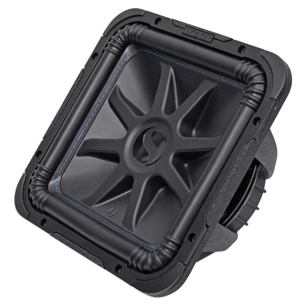 Kicker Solo-Baric L7S124, firkantet 12-tommers basenhed, 2x4 ohm