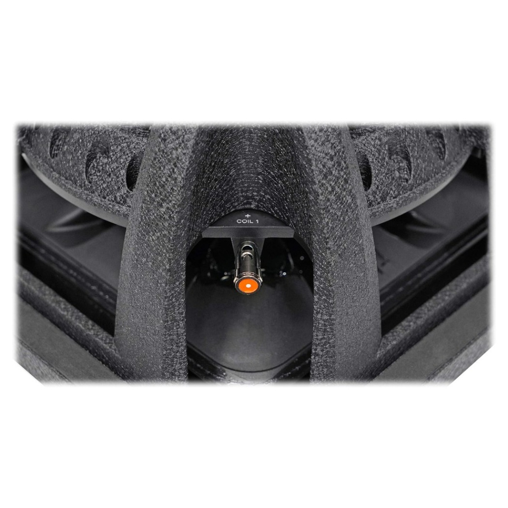 Kicker Solo-Baric L7S124, firkantet 12-tommers basenhed, 2x4 ohm