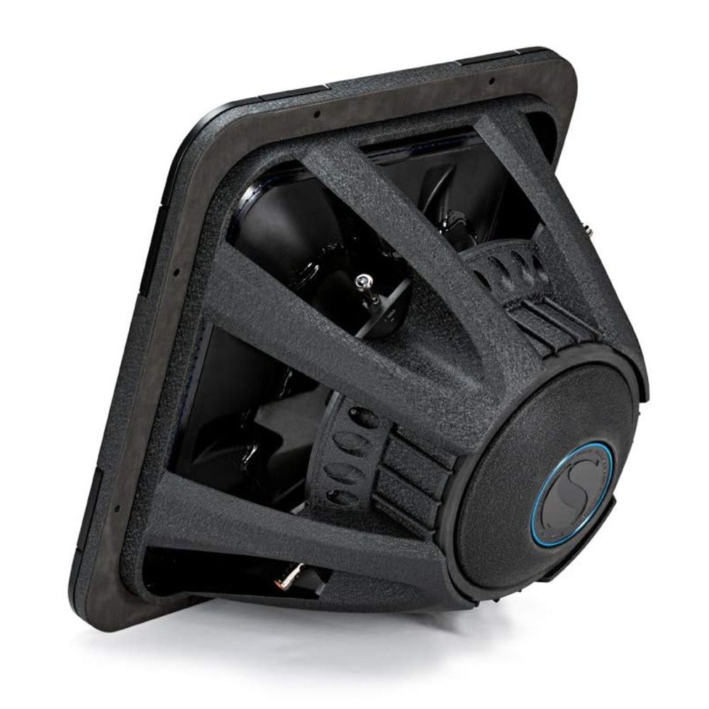 Kicker Solo-Baric L7S154, firkantet 15-tommers basenhed, 2x4 ohm