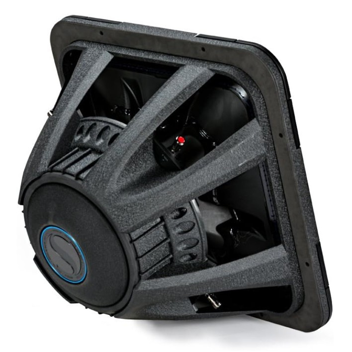 Kicker Solo-Baric L7S154, firkantet 15-tommers basenhed, 2x4 ohm